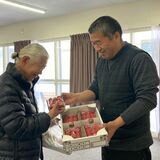 能登半島地震被災地に栃木県産イチゴ400パック　宇都宮の「弁辰イーシーエヌ」　１年前に被災者と交わした約束