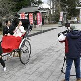台湾のテレビ局が撮影に　那須塩原の乃木温泉ホテル　番組制作、４月に現地で放送へ　魅力発信や誘客に期待