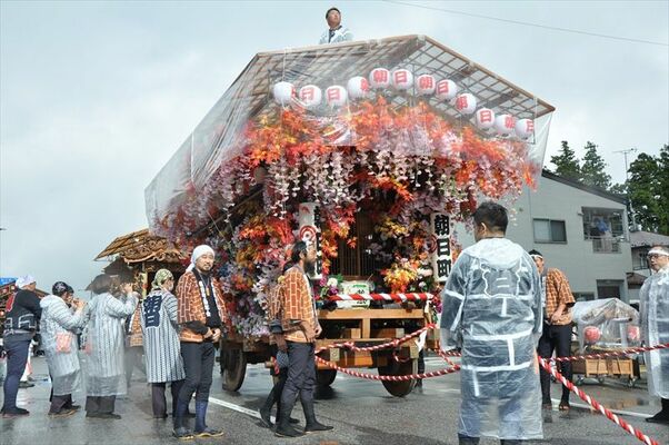 ４年ぶりに開かれた今市屋台まつり
