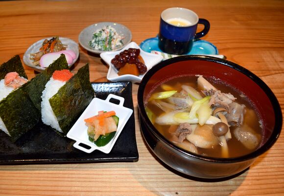 芋煮定食
