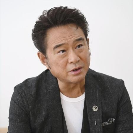 　インタビューで「人間の心のひだの森羅万象を描けるのが２時間ドラマ」と語る船越英一郎さん＝2021年９月、東京都目黒区