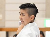 空手県スポーツ少年団交流大会　男子形・中野（祇園）が４年連続優勝　「順…