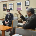 栃木ＳＣ来季巻き返し誓う　監督らが知事表敬訪問