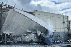 米日本製紙系工場事故、1人死亡