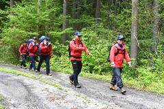 安全登山へパトロール
