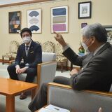 栃木ＳＣ来季巻き返し誓う　監督らが知事表敬訪問
