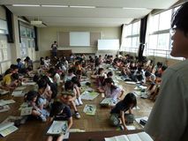 情報をいち早く　役割説明　宇都宮市御幸小 
