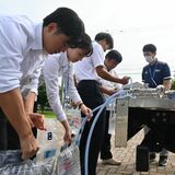 自治医大医学部１年生が地方行政を学ぶ　下野市役所を見学、市長講話も