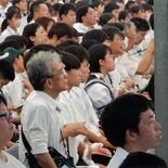 「この場にいられてよかった」　平和への思い新た　本県中学生も平和式典参…