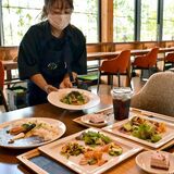 ミナテラスとちぎのカフェで特別メニュー　県産野菜のパスタやカレー、３日まで