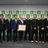 「夏もまた甲子園に」　市長にセンバツ結果報告　石橋高