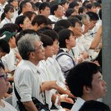 「この場にいられてよかった」　平和への思い新た　本県中学生も平和式典参列　
