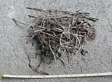 カラスの巣で一時運転見合わせ