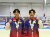 インターハイ体操男子団体総合で5年間連続で表彰台の快挙を達成