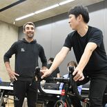 １型糖尿病のサイクリスト、挑戦する大切さ伝える　宇都宮で患者らと交流