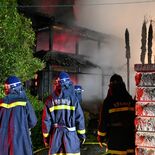 佐野で建物火災