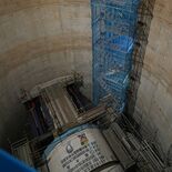 巴波川の地下トンネル、栃木県がシールドマシンの発進式　2019年台風1…