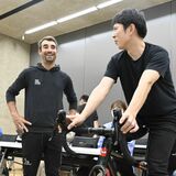 １型糖尿病のサイクリスト、挑戦する大切さ伝える　宇都宮で患者らと交流