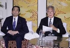 皇室典範改正で衆参正副議長会談