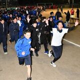大田原高で伝統の「寒稽古」　寒さに負けず心身を鍛錬　５日間マラソンへ挑戦