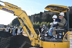鹿沼・建設現場で授業