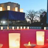 鹿沼城展、きょう開幕　キックオフイベント、一夜限定で本丸”復活”