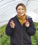 磯野 朋恵（いその ともえ）さん  33歳/イチゴ農家