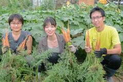 若者、野菜作りで「貧困に対抗」