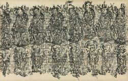 日課で描いた観音と地蔵