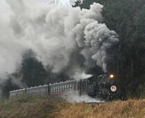 真岡鉄道のＳＬ運行再開