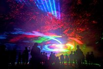 湯西川で「オーロラファンタジー」