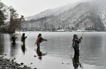中禅寺湖で岸釣り解禁　奥日光