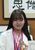 市役所を訪れ優勝報告する鈴木さん