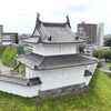 宇都宮城址公園のシンボル「清明台」きれいになってお目見え　修繕工事が終了　白く輝く櫓、再び