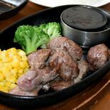 やわらかい肉とタレのコク　ヒレステーキ　鉄板焼とちえん ダイニングカフ…