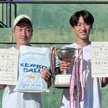 下野杯高校ソフトテニス大会　並木・上山組が男子個人で優勝　螺良・阿久津…
