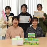 宇都宮大の学生団体　来年度も生理用品提供　企業協賛で購入費確保