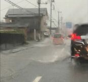 栃木県内も浸水などに警戒　壬生の「栃木街道」に冠水も　関東甲信で大雨災害の危険度高まる可能性