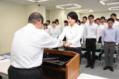警察官の魅力伝える県警　６１人をリクルーター指定