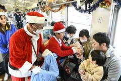 サンタと一緒にＳＬ旅