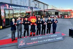 ラッピング車両でＰＲ