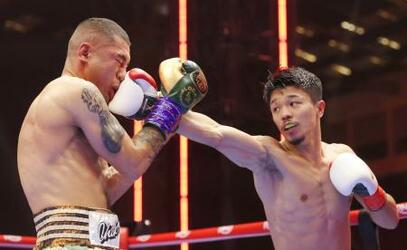 中谷潤人、転級初戦で判定勝ち