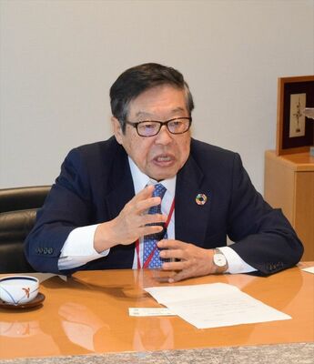 元頭取池田憲人氏
