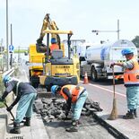 道路工事、猛暑で休工も　宇都宮国道事務所が試行　健康管理、業界の魅力向…