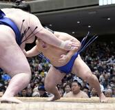 藤ノ川 気合で５連勝