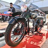 1949年製メグロバイクが来年復元へ　那須烏山のイベントでレストア中間報告　「聖地にエンジン音を響かせる」