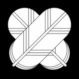 違い鷹の羽 （ちがいたかのは）〈動物紋　鷹の羽〉