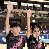 全日本クラブ卓球選手権、36年ぶり栃木県で開幕　388チーム集結　伊藤（北押原中）と園部（若松原中）が選手宣誓