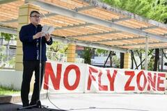 沖縄国際大ヘリ墜落２１年で集会