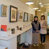 独自の世界観、画家５人展　矢板・音楽の森で12日まで　70点並ぶ